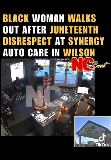 Synergy Auto Care's Juneteenth Controversy in Wilson