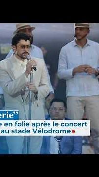 "Totally insane": fans still buzzing after Bad Bunny's concert at the Stade Vélodrome