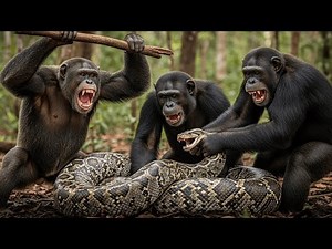 The Mutant Chimps That Began Hunting Down Giant Pythons — and Didn’t Stop There