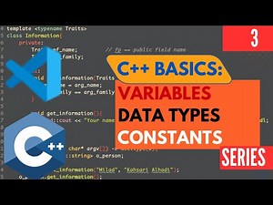 C++ Basics: Variables, Data Types & Constants Explained