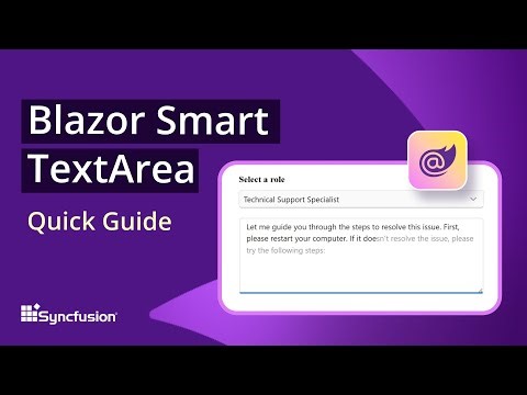 Blazor Smart TextArea: The Ultimate Feature Walkthrough