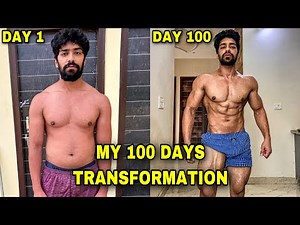 My 100 Days Incredible Body Transformation | Bodybuilding Motivation