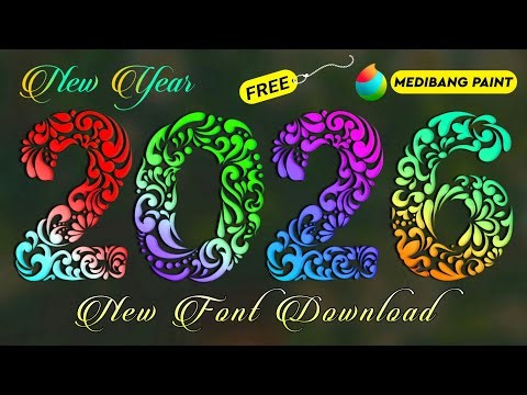 Best New Font 2026 || Happy New Year stylish font || Dg font free Download 2026