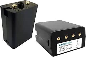 Battery Compatible with Relm Bendix-King GPH5102S Two Way Radio - 1400mAh Nickel Cadmium Ni-CD 10 Volt Premium Cells Replacement Battery