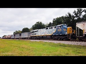 CSX M604 Northbound with Spirit of Our Armed Forces #1776 (MDPU) | Part 2 | Dade City, FL | 10/30/25