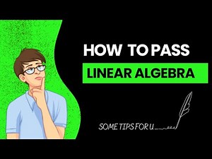 HOW TO PASS 4TH SEM MATHS LINEAR ALGEBRA EASILY IN TELUGU | 4thSem Maths|| linear algebra| |Telugu