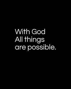With God Allthings Possible 🙏👏👇 | Blessed