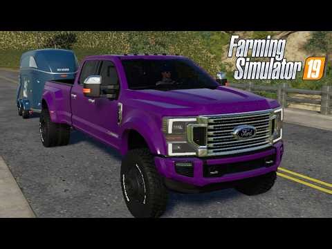 FS19 - 2020 Ford F450 SuperDuty - NEW CAR MOD for Farming Simulator 2019 ROLEPLAY