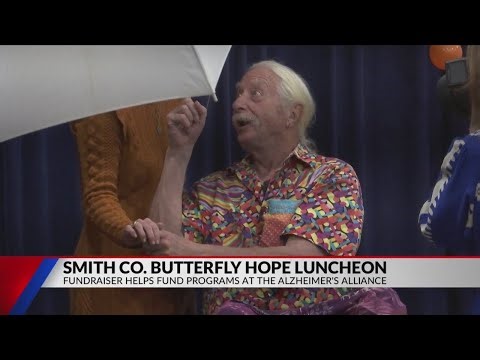 Patch Adams speaks at annual Alzheimer's Alliance Butterfly Hope luncheon in Tyler