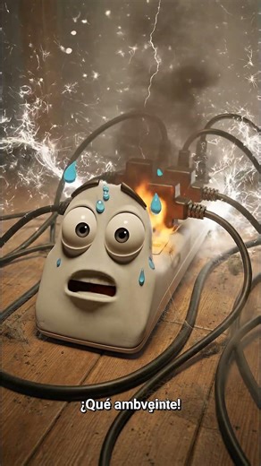 💥🔌 ¡PELIGRO ELÉCTRICO en casa! #memes