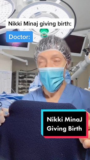 Nicki Minaj Giving Birth - Moment for Life