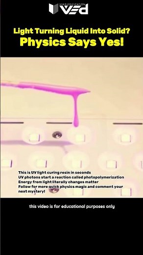 Mind-Blowing Physics! Light Transforms Liquid Instantly!