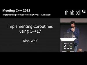 Implementing coroutines using C++17 - Alon Wolf - Lightning Talks @ Meeting C++ 2023