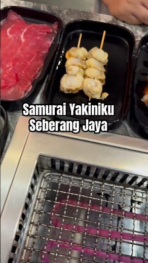 Trying Samurai Yakiniku Buffet: Samurai Yakimono RM49/pax for 1 hour 30 minutes.