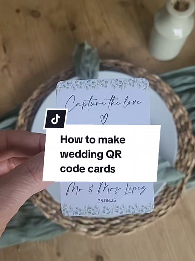 DIY Wedding QR Code Cards: Easy Step-by-Step Guide