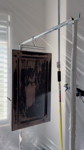 9.9K views · 39 reactions | Kitchen island refinishing project. Priming 2 coats. #kitchenhacks #kitchendesign #newkitchen | Cabinet Trade Painting Inc. | Facebook