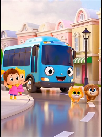 The Wheels on the Bus: Spiderman & Wonder Woman Kids Song