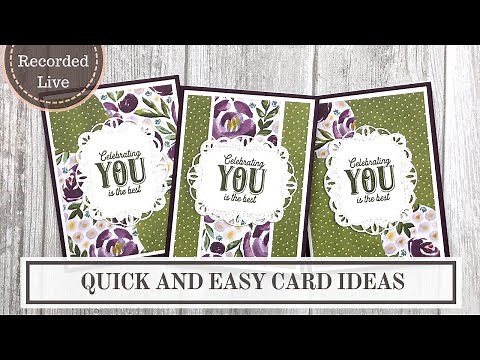 Easy Card Design with Circle Shapes