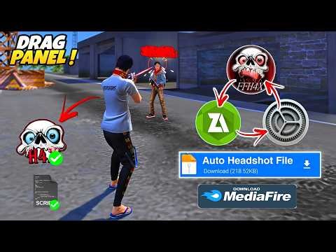 Auto Headshot Config File 🚀🎯 freefire aimbot + aimlock 🎯 | Headshot config file free fire max 🔥