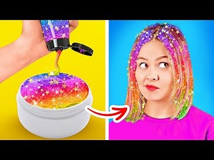 Zufällige Beauty-Viral-Hacks zum Ausprobieren zu Hause! Coole Hacks & Fashion-Tricks von 123 GO!