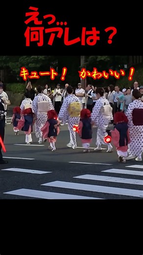 可愛い〜✨外国人観光客が大喜び #京都観光 #京都 #祇園祭