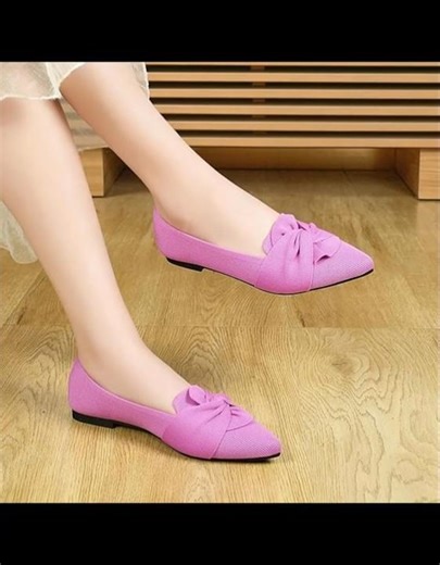 Womens Pointed Toe Ballet Flats #amazonfinds #fashion #usa