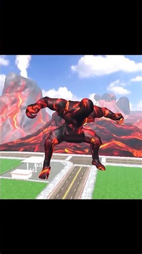 Franklin vs Giant lava God monster Fight In Indian Bike Driving 3D