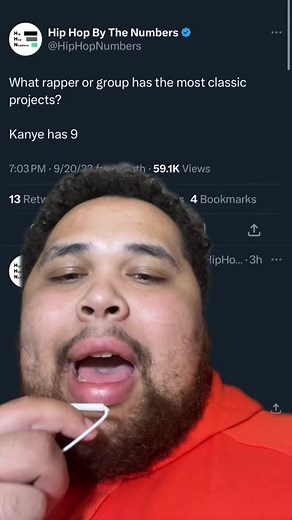 Does Kanye West have nine classic albums?