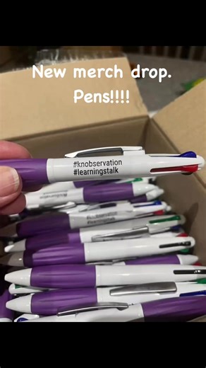 You asked for pens!! #learningstalk #knobservation | Mrs Smith