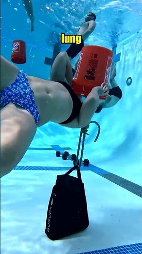 CO2 Tolerance Training: Underwater Bucket Challenge! 😮
