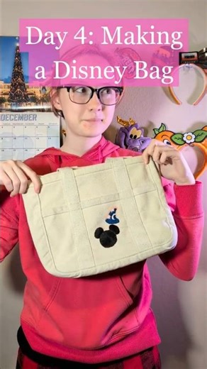 Making a Disney Bag! | #embroidery