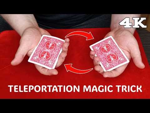 BEST Card Teleportation Trick (No Duplicate Cards) | Easy Magic Tutorial