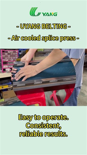 Air-Cooled Conveyor Belt Splice Press – Rapid, Durable & Precision-Controlled!