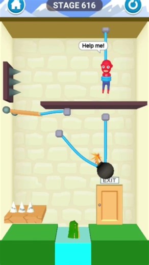 🤣Rescue cut game play | Save tha boy | #gaming #viral #games #funny #shorts