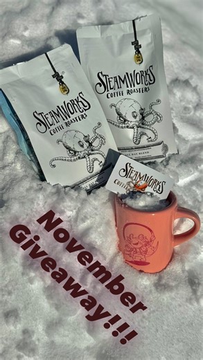 Steamworks Coffee | 🎉 GIVEAWAY TIME! 🎉 GIVEAWAY HAS ENDED. Congratulations to our Winners, David and Ashleigh! To wrap this season in a little extra... | Instagram