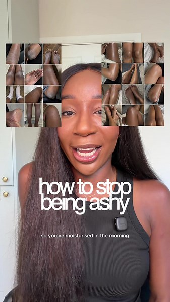 If your skin is ASHY ashy, lotion alone might not be enough 😭 1. Salicylic acid or glycolic acid to help shift the dry, built-up skin 2. A glycerin-rich moisturiser to pull water into the skin 3. 10% urea for the really dry, rough areas 4. Vaseline, Aquaphor or a healing ointment on top to seal everything in 🧴 Especially good for those knees, elbows, ankles and shins that refuse to cooperate. Save this for winter because the ash is coming 😂 #AshySkin #BodyCare #DrySkin #BodyCareRoutine #Skinc