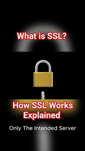 What is SSL? | How SSL Works Explained #shorts