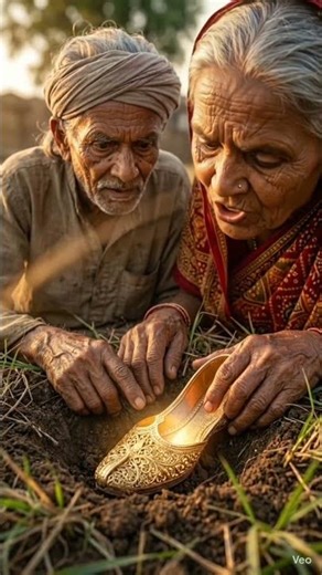 Khet se Sone ka joota mila.#Dadi ji ko sone ka joota khet mese mila jisme magic power hoti hai