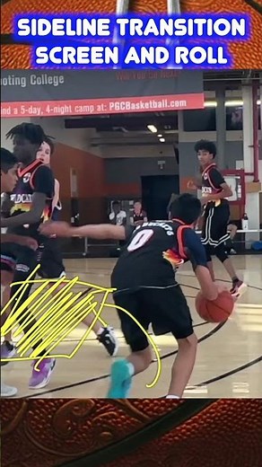 Sideline Transition Screen and Roll