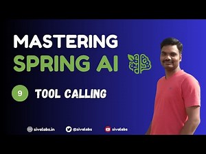 Spring AI Tutorial : 09 - Extend LLMs Capabilities using Tool Calling