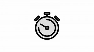 Download Modern stopwatch animated icon - sports motion design for free