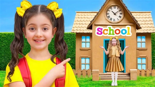 Cardboard School adventure for kids for 24 Hours