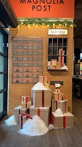 A merry market, indeed! Stop by to see how our talented Visual Display Team transformed Magnolia Market for the holiday season. #VisitMagnolia | Magnolia