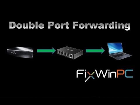 Double Port Forwarding (Double "NAT"ing)