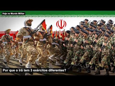 Why does Iran have 3 different armies?