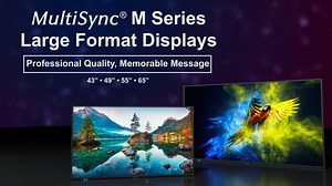 Sharp M Series Large Format Displays