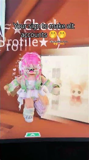 your sign to make alt accounts 🤭🎀🫶😍 #adoptme#roblox