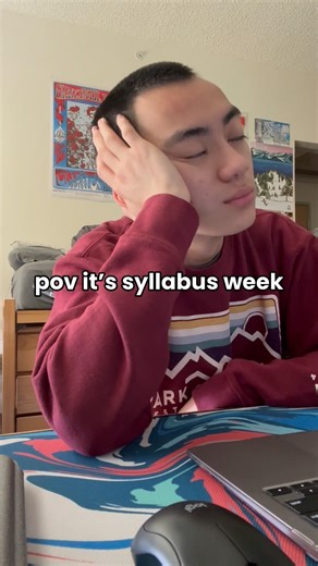 syllabus week 😴 #fyp #foryou #college #fdoc #syllabus