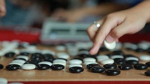 Download Go board,traditional Chinese strategy board game. for free