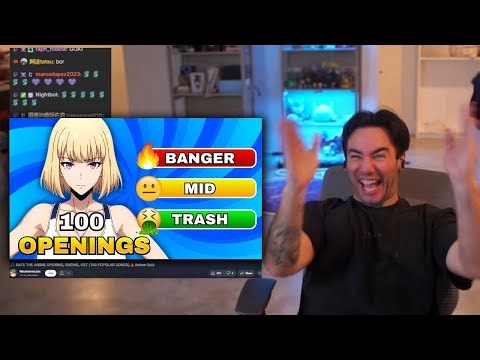 RATE THE ANIME OPENING, ENDING, OST (100 POPULAR SONGS)